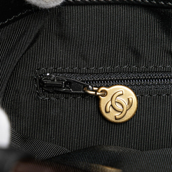 シャネル ココマーク ハンドバッグ トートバッグ ブラック ブラウン ラムスキン レディース CHANEL 【中古】