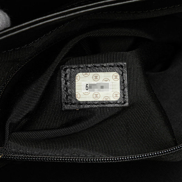 シャネル ココマーク ハンドバッグ トートバッグ ブラック ブラウン ラムスキン レディース CHANEL 【中古】