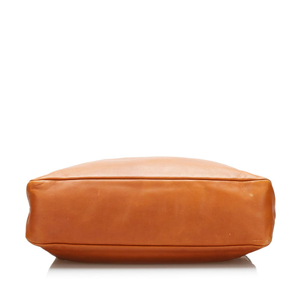 グッチ ホースビット ワンショルダーバッグ ハンドバッグ 115867 ブラウン レザー レディース GUCCI 【中古】