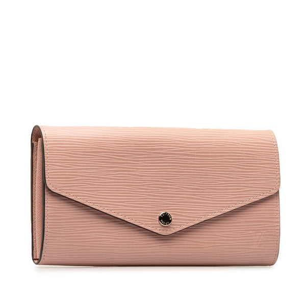 ルイ ヴィトン エピ ポルトフォイユ サラ 長財布 M61216 ローズバレリーヌ ピンク レザー レディース LOUIS VUITTON 【中古】