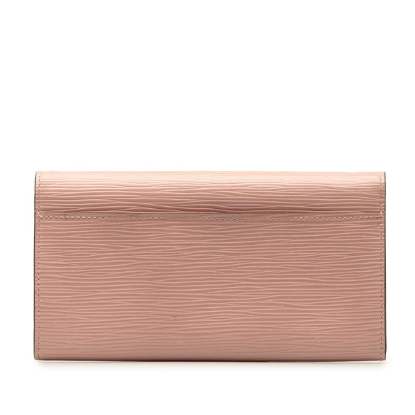 ルイ ヴィトン エピ ポルトフォイユ サラ 長財布 M61216 ローズバレリーヌ ピンク レザー レディース LOUIS VUITTON 【中古】