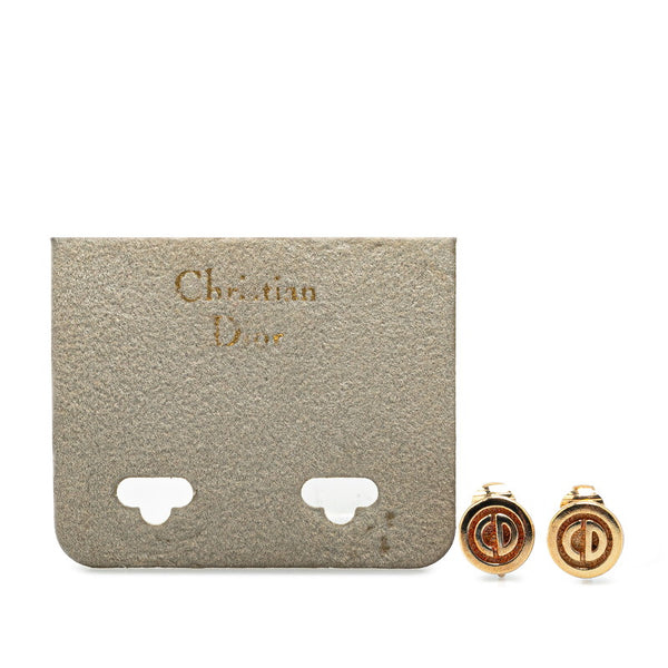 ディオール CD イヤリング ゴールド メッキ レディース Dior 【中古】