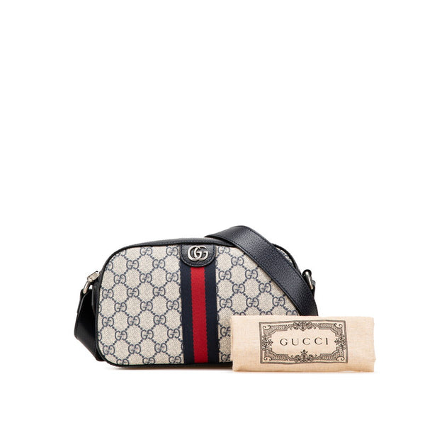 グッチ GGスプリーム オフディア 斜め掛け ショルダーバッグ 681064 ベージュ マルチカラー PVC レザー レディース GUCCI 【中古】