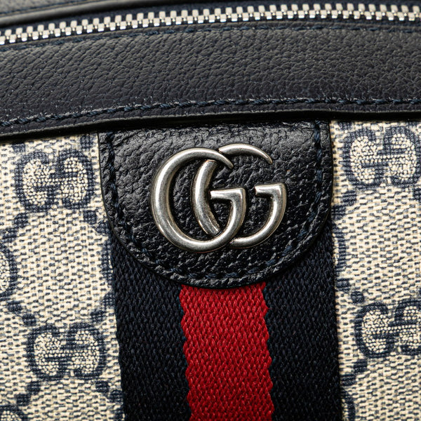 グッチ GGスプリーム オフディア 斜め掛け ショルダーバッグ 681064 ベージュ マルチカラー PVC レザー レディース GUCCI 【中古】