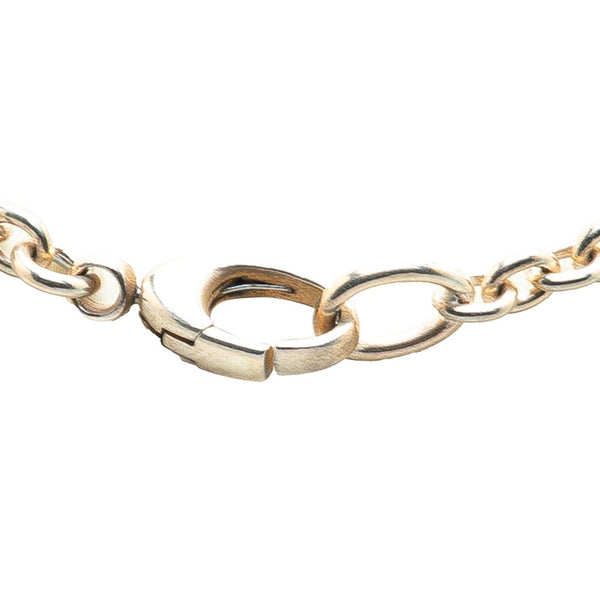 グッチ インターロッキングG チェーン ペンダントネックレス SV925 シルバー レディース GUCCI 【中古】
