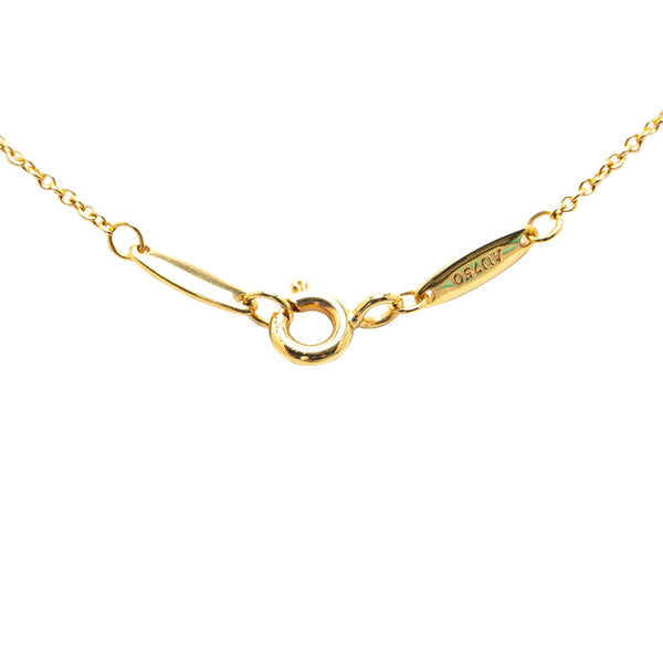 ティファニー バイザヤード ネックレス K18YG イエローゴールド レディース TIFFANY&Co. 【中古】