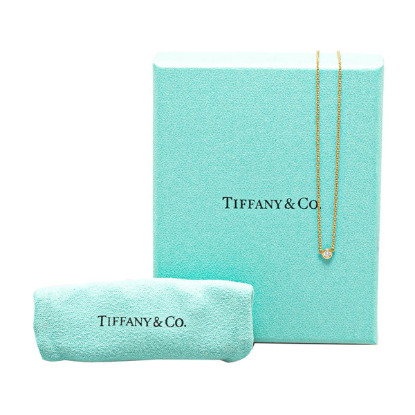 ティファニー バイザヤード ネックレス K18YG イエローゴールド レディース TIFFANY&Co. 【中古】