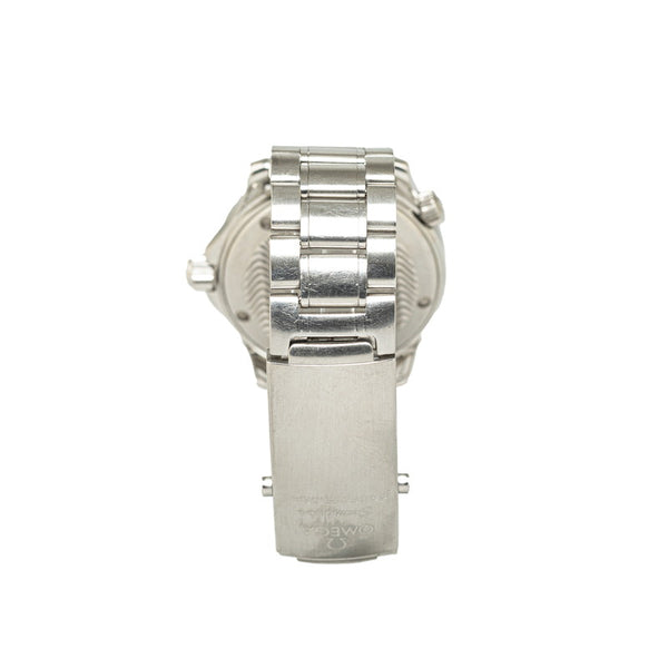 オメガ シーマスター300 プロフェッショナル 腕時計 2262.50 クオーツ ブラック文字盤 ステンレススチール メンズ OMEGA 【中古】