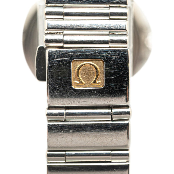 オメガ コンステレーションミニ マイチョイス 腕時計 1566 76 クオーツ ホワイト文字盤 ステンレススチール レディース OMEGA 【中古】