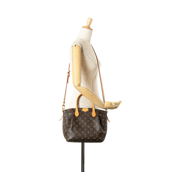 ルイ ヴィトン モノグラム テュレンPM ハンドバッグ ショルダーバッグ 2WAY M48813 ブラウン PVC レザー レディース LOUIS VUITTON 【中古】