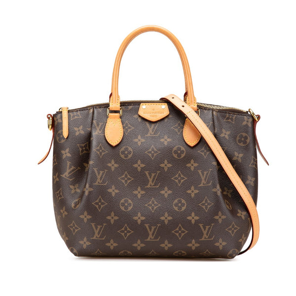 ルイ ヴィトン モノグラム テュレンPM ハンドバッグ ショルダーバッグ 2WAY M48813 ブラウン PVC レザー レディース LOUIS VUITTON 【中古】