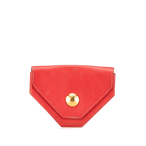 エルメス カランユイット コインケース 小銭入れ レッド スイフト レディース HERMES 【中古】