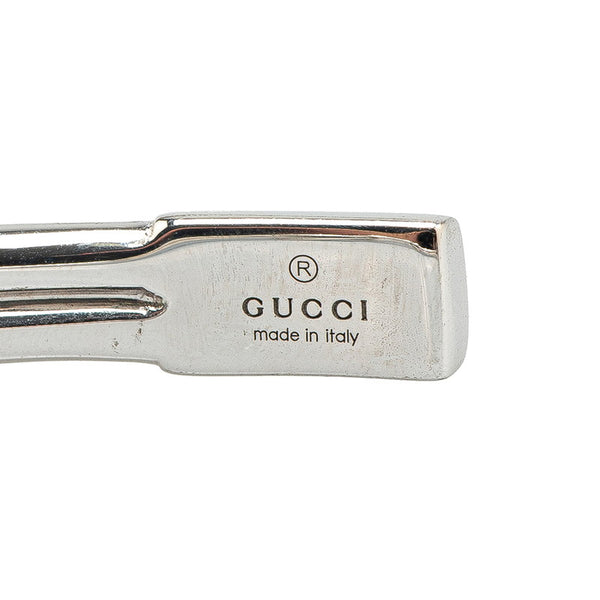 グッチ ノット バングル シルバー SV925 シルバー レディース GUCCI 【中古】