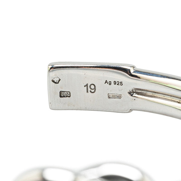 グッチ ノット バングル シルバー SV925 シルバー レディース GUCCI 【中古】