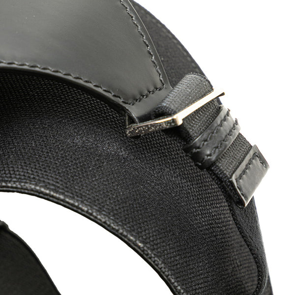 バレンシアガ ウエストバッグ ボディバッグ 436625 ブラック キャンバス レザー メンズ BALENCIAGA 【中古】