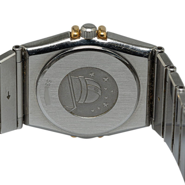 オメガ コンステレーション 腕時計 795.1080 クオーツ ホワイト文字盤 ステンレススチール レディース OMEGA 【中古】