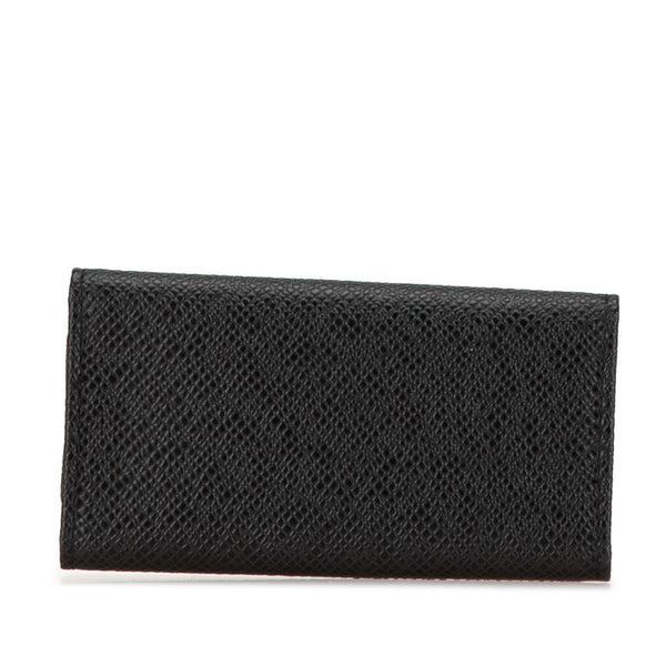 ルイ ヴィトン タイガ ミュルティクレ4 キーケース M30522 アルドワーズ ブラック レザー レディース LOUIS VUITTON 【中古】