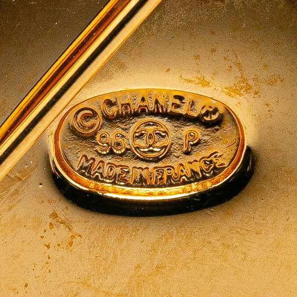 シャネル ターンロック ココマーク ブローチ ゴールド レディース CHANEL 【中古】