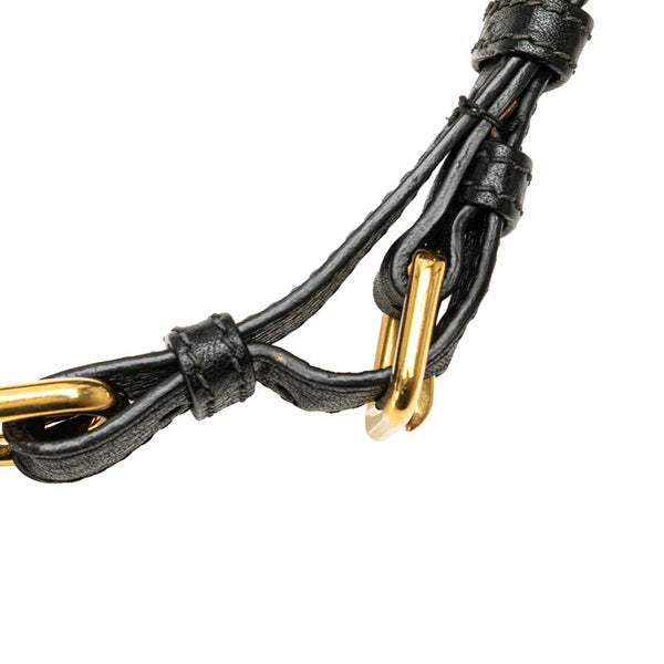 プラダ ワンショルダーバッグ BR4892 ブラック カーフレザー レディース PRADA 【中古】