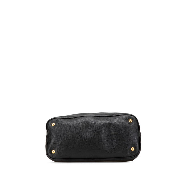 プラダ ワンショルダーバッグ BR4892 ブラック カーフレザー レディース PRADA 【中古】