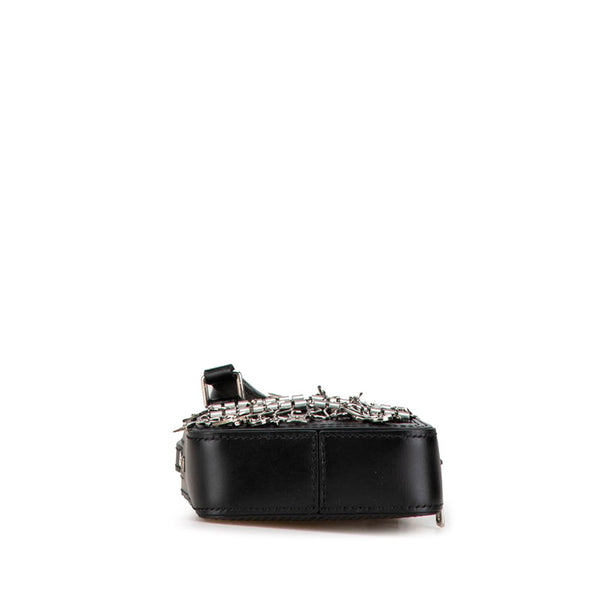 ルイ ヴィトン ダヌーブ メッセンジャー 斜め掛け ショルダーバッグ M53975 ブラック レザー レディース LOUIS VUITTON 【中古】