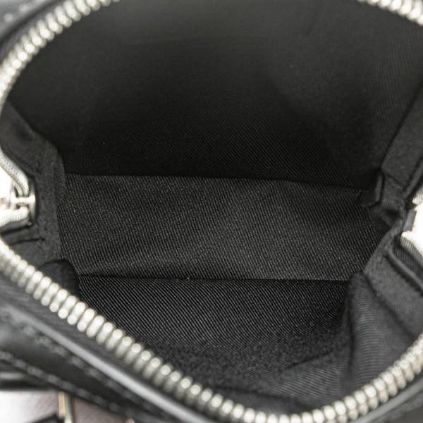 ルイ ヴィトン ダヌーブ メッセンジャー 斜め掛け ショルダーバッグ M53975 ブラック レザー レディース LOUIS VUITTON 【中古】