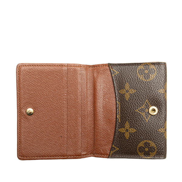 ルイ ヴィトン モノグラム ラドロー コインケース カードケース M61927 ブラウン PVC レザー レディース LOUIS VUITTON 【中古】
