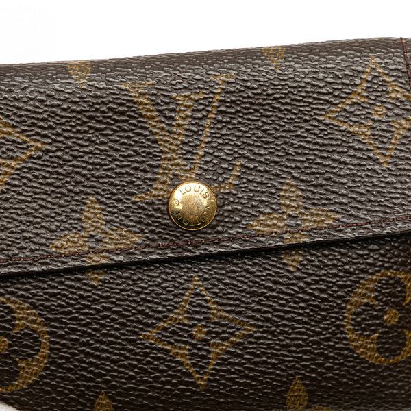 ルイ ヴィトン モノグラム ラドロー コインケース カードケース M61927 ブラウン PVC レザー レディース LOUIS VUITTON 【中古】