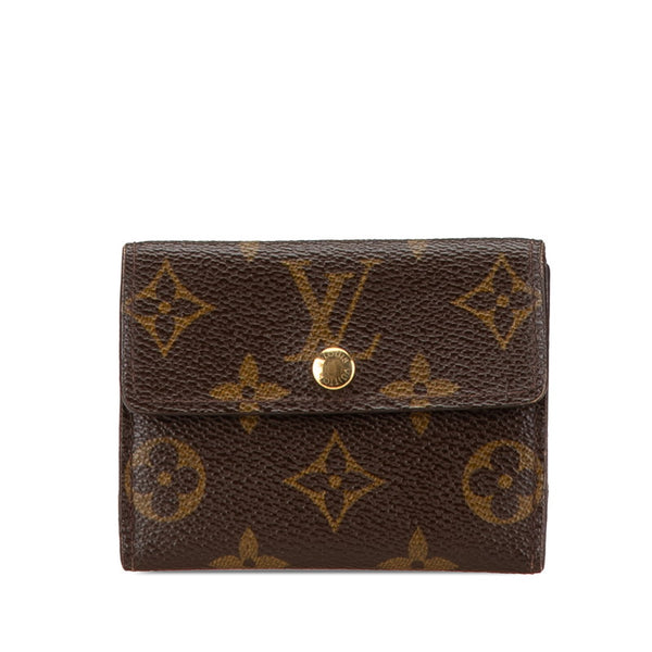 ルイ ヴィトン モノグラム ラドロー コインケース カードケース M61927 ブラウン PVC レザー レディース LOUIS VUITTON 【中古】