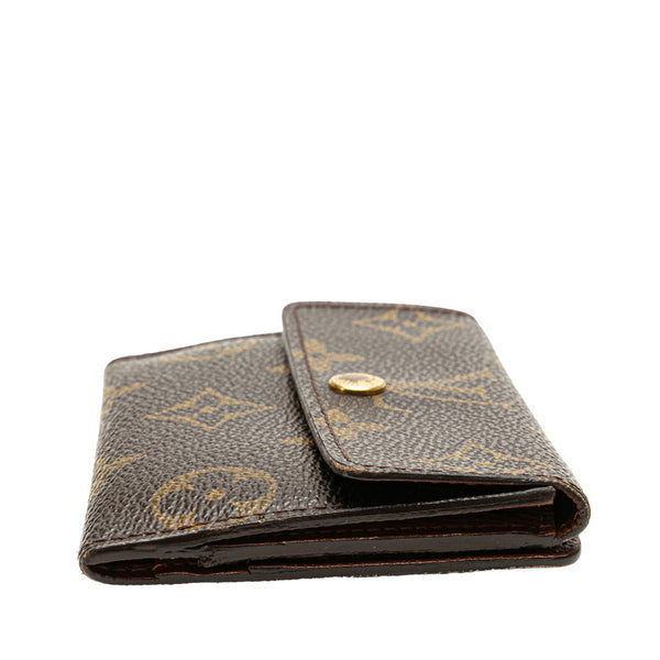 ルイ ヴィトン モノグラム ラドロー コインケース カードケース M61927 ブラウン PVC レザー レディース LOUIS VUITTON 【中古】