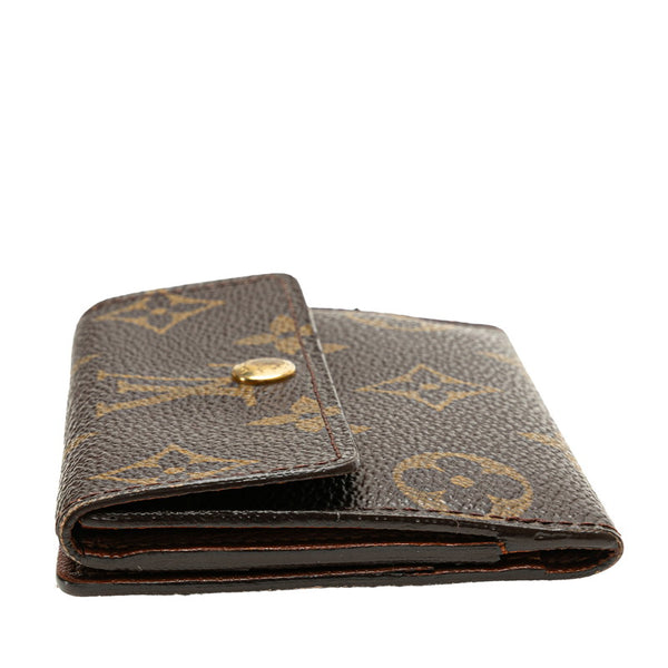 ルイ ヴィトン モノグラム ラドロー コインケース カードケース M61927 ブラウン PVC レザー レディース LOUIS VUITTON 【中古】