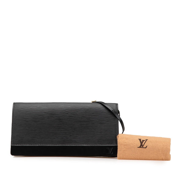 ルイ ヴィトン エピ オンフルール ワンショルダーバッグ M52732 ノワール ブラック レザー レディース LOUIS VUITTON 【中古】