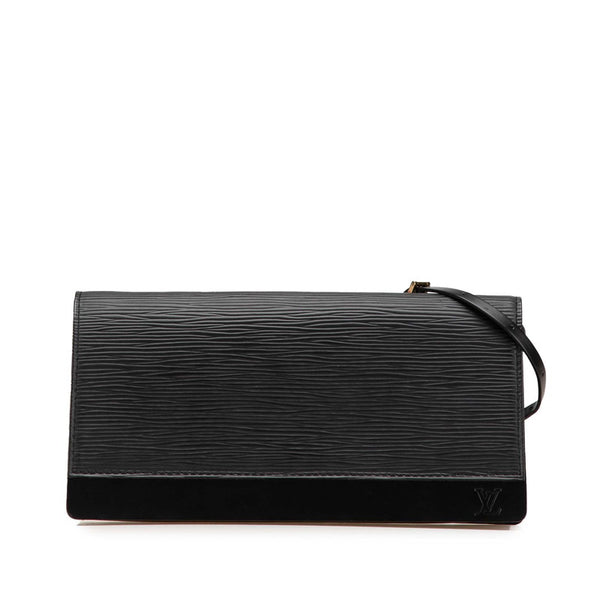 ルイ ヴィトン エピ オンフルール ワンショルダーバッグ M52732 ノワール ブラック レザー レディース LOUIS VUITTON 【中古】