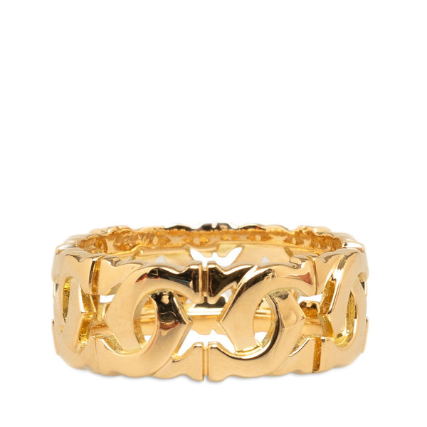 カルティエ アントルラセ リング 指輪 K18YG イエローゴールド レディース CARTIER 【中古】