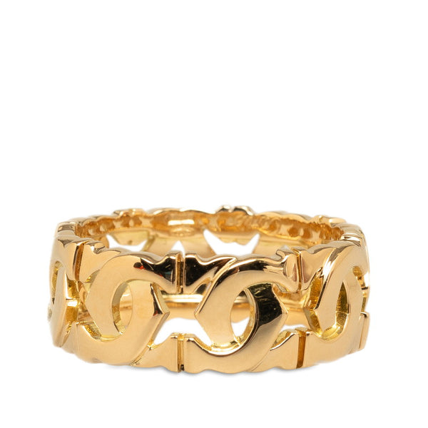 カルティエ アントルラセ リング 指輪 K18YG イエローゴールド レディース CARTIER 【中古】