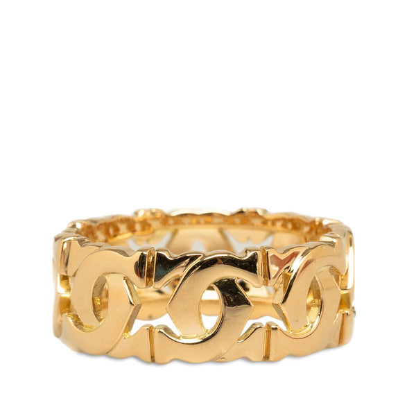 カルティエ アントルラセ リング 指輪 K18YG イエローゴールド レディース CARTIER 【中古】