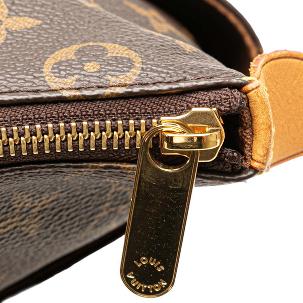ルイ ヴィトン モノグラム トータリーMM トートバッグ ショルダーバッグ M56689 ブラウン PVC レザー レディース LOUIS VUITTON 【中古】