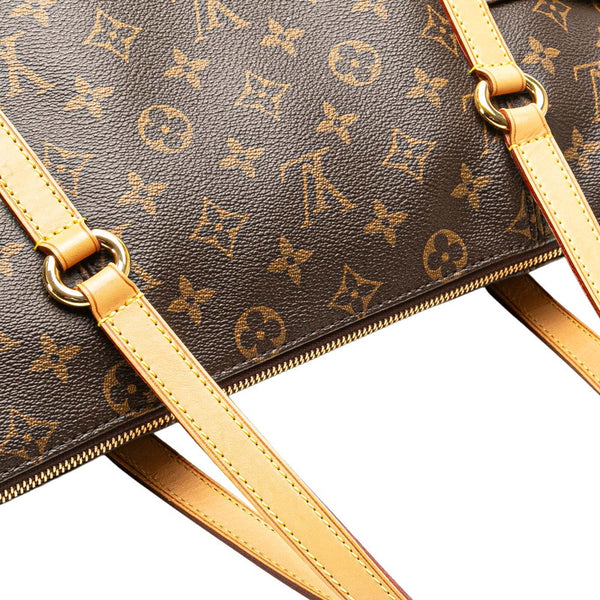 ルイ ヴィトン モノグラム トータリーMM トートバッグ ショルダーバッグ M56689 ブラウン PVC レザー レディース LOUIS VUITTON 【中古】