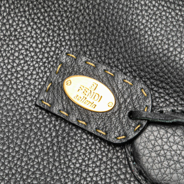 フェンディ セレリア トートバッグ ワンショルダーバッグ 8BN222 ブラック レザー レディース FENDI 【中古】