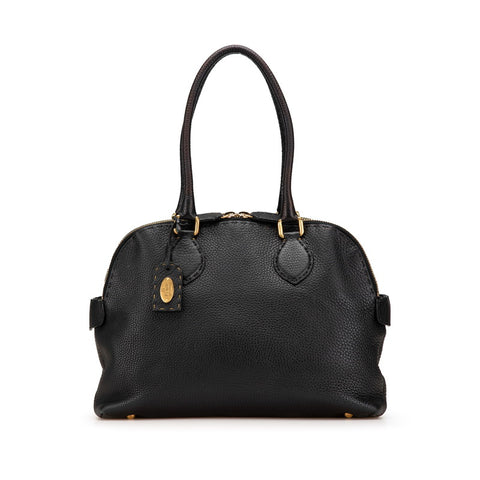 フェンディ セレリア トートバッグ ワンショルダーバッグ 8BN222 ブラック レザー レディース FENDI 【中古】