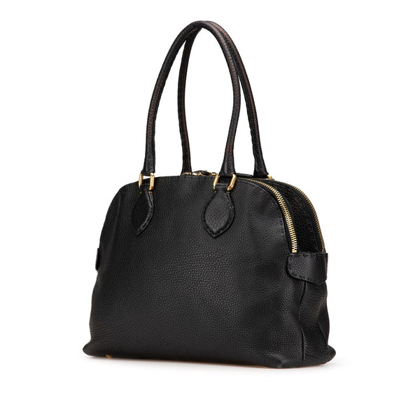 フェンディ セレリア トートバッグ ワンショルダーバッグ 8BN222 ブラック レザー レディース FENDI 【中古】