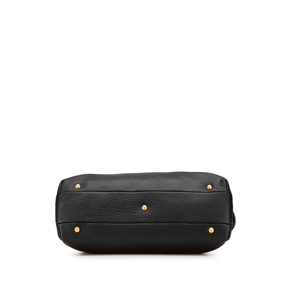 フェンディ セレリア トートバッグ ワンショルダーバッグ 8BN222 ブラック レザー レディース FENDI 【中古】