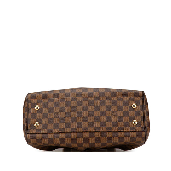 ルイ ヴィトン ダミエ トレヴィPM ハンドバッグ ショルダーバッグ 2WAY N51997 ブラウン PVC レザー レディース LOUIS VUITTON 【中古】