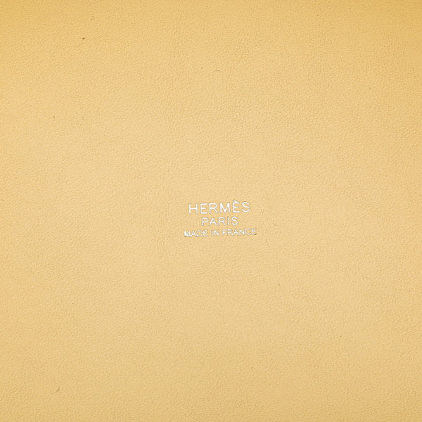 エルメス ピコタンロック カーゴ PM ハンドバッグ ジョーヌシトロン ナタ スイフト トワルゴエラン レディース HERMES 【中古】