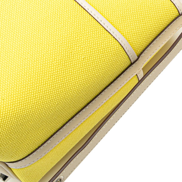 エルメス ピコタンロック カーゴ PM ハンドバッグ ジョーヌシトロン ナタ スイフト トワルゴエラン レディース HERMES 【中古】