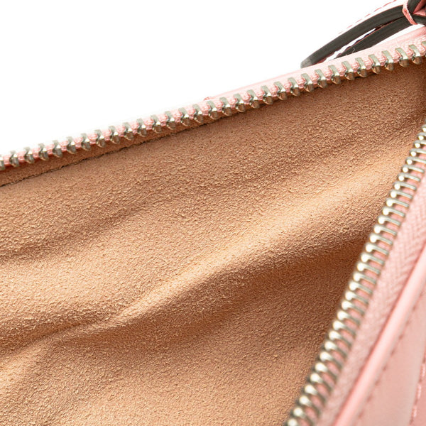 グッチ GGマーモント クラッチバッグ 525541 ピンク レザー レディース GUCCI 【中古】