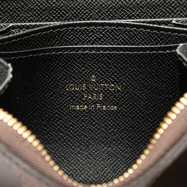 ルイ ヴィトン モノグラム ジャイアント ジッピー コインパース コインケース M67690 ブラウン PVC メッキ レディース LOUIS VUITTON 【中古】