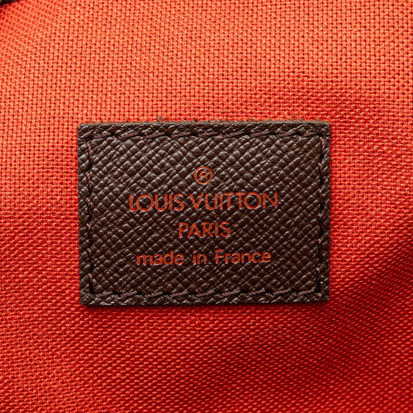 ルイ ヴィトン ダミエ べレムPM ハンドバッグ N51173 ブラウン PVC レザー レディース LOUIS VUITTON 【中古】
