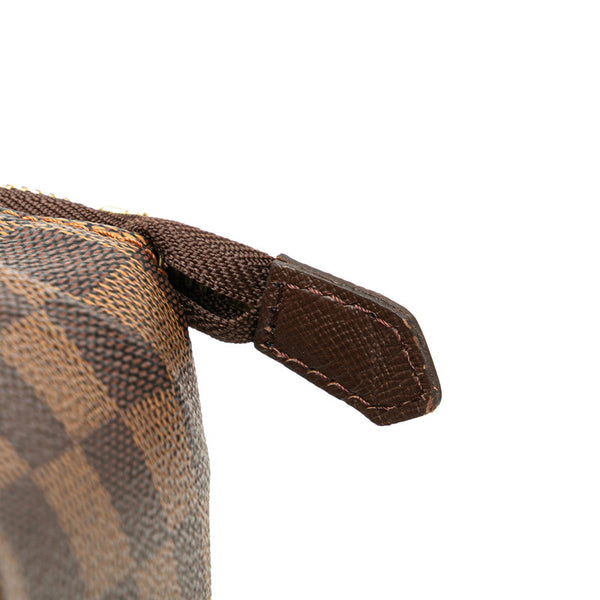 ルイ ヴィトン ダミエ べレムPM ハンドバッグ N51173 ブラウン PVC レザー レディース LOUIS VUITTON 【中古】