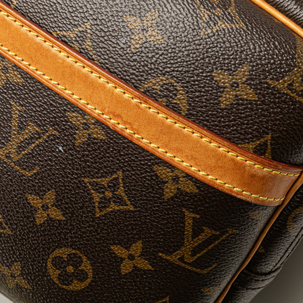 ルイ ヴィトン モノグラム リポーターPM 斜め掛け ショルダーバッグ M45254 ブラウン PVC レザー レディース LOUIS VUITTON 【中古】